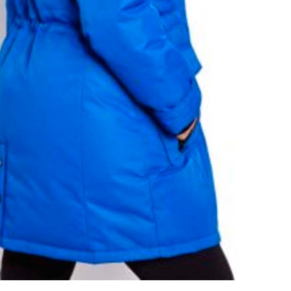 COAT, PARKA, LAPIS (Blue), SIZE 4X, FRONT ZIP, DETACHABLE HOOD, LOTS OF POCKETS, - Picture 6 of 9